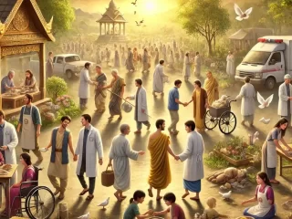 Service Of Mankind Is Above All