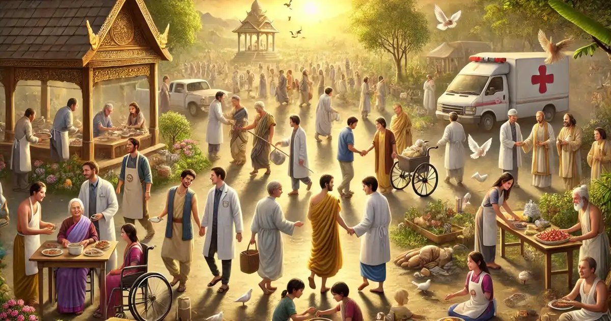 Service Of Mankind Is Above All