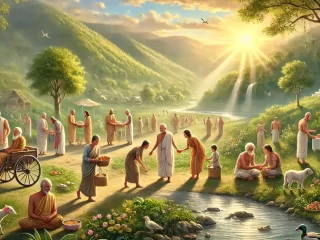 SEVA IS THE BEST SADHANA FOR ELIMINATING THE PULL OF THE MIND TOWARDS DESIRES